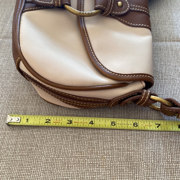 CHAPS Crossbody Shoulder Bag Khaki Beige Stony Brook Handbag NWT - Picture 5 of 8